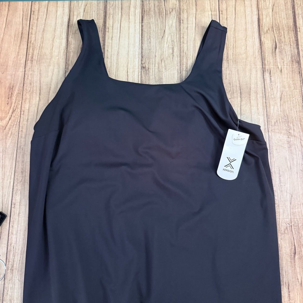 NWT Xersion Quick-Dri Black Active Athletic Dress 1X